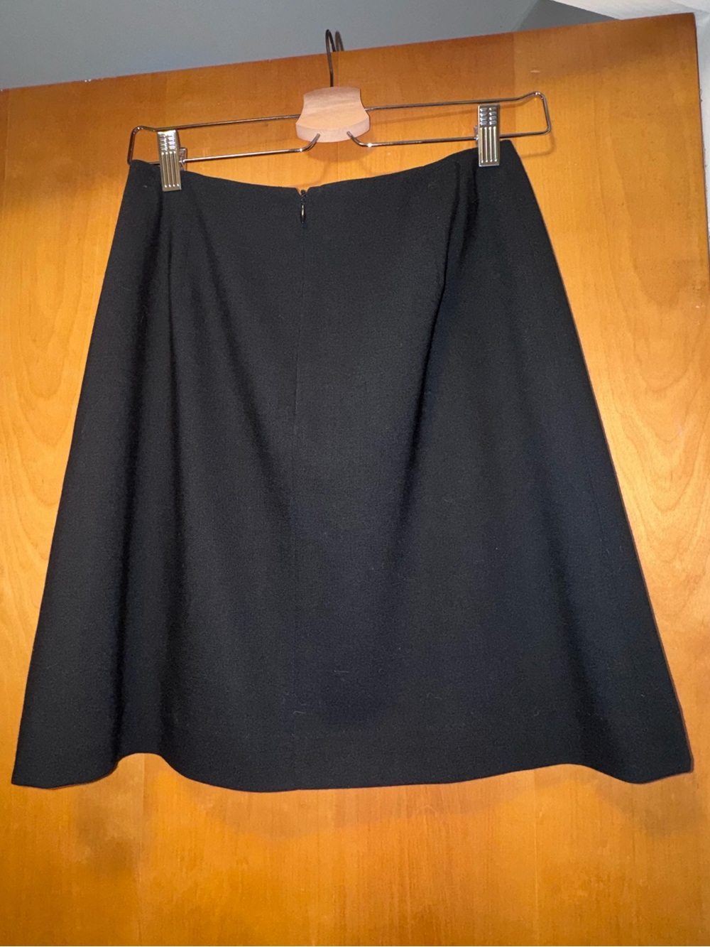 Saks Fifth Avenue Black A-Line Skirt - Picture 2 of 3